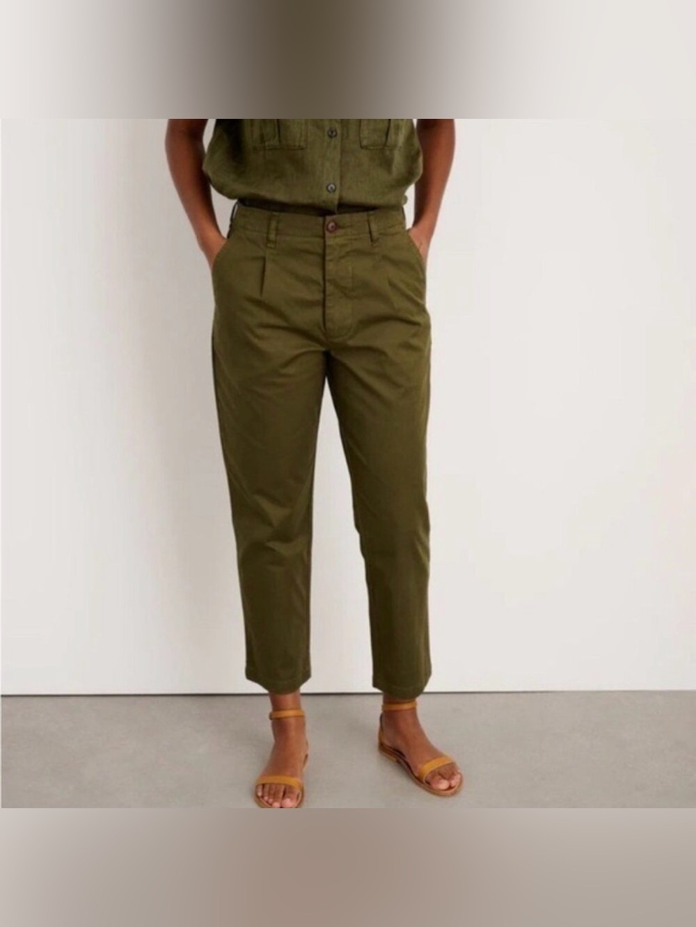 Alex Mill Olive Utility Trousers NWOT